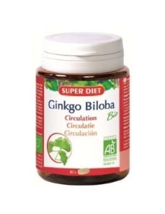 Ginkgo Biloba Bio - 80 Comprimidos de Superdiet