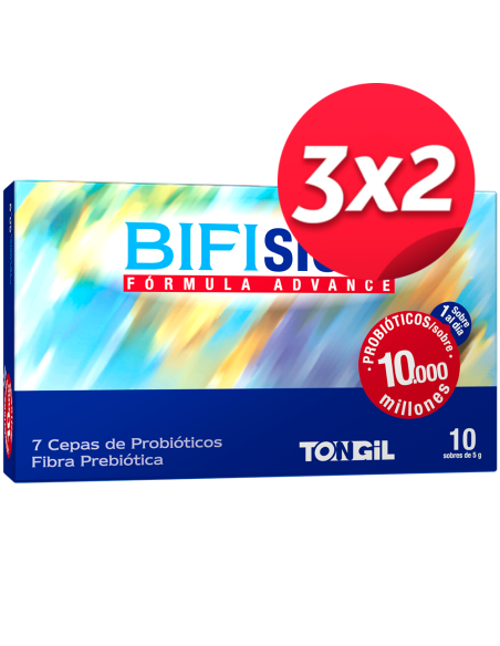Pack 3X2 Bifisiete 10Sobres 50Gr de Tongil..