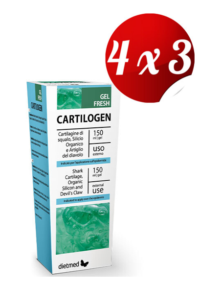 Pack 4x3 uds Cartilogen Gel 150 Ml De Dietmed