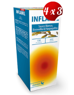 Pack 4x3 uds Inflamil Crema 150 Ml De Dietmed