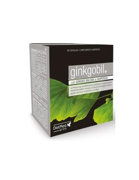 Pack 4x3 uds Ginkgobil  60 Capsulas De Dietmed