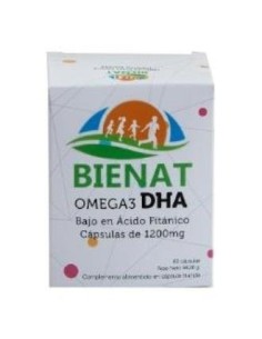 Bienat Dha Omega 3 1200Mg 60 Cápsulas  Bienat