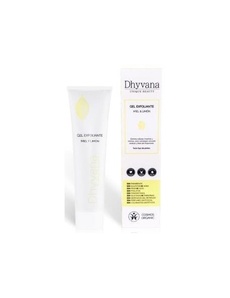 Gel Exfoliante Miel Y Limon 100 Mililitros Dhyvana