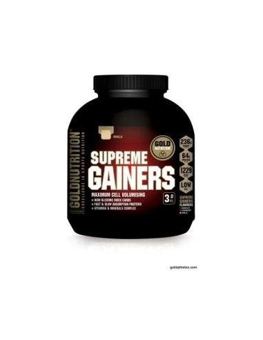 Supreme Gainers Chocolate 3Kg. de Gold Nutrition