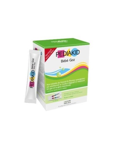 Pediakid Bebe Gases Biberon 12 Sticks Ineldea