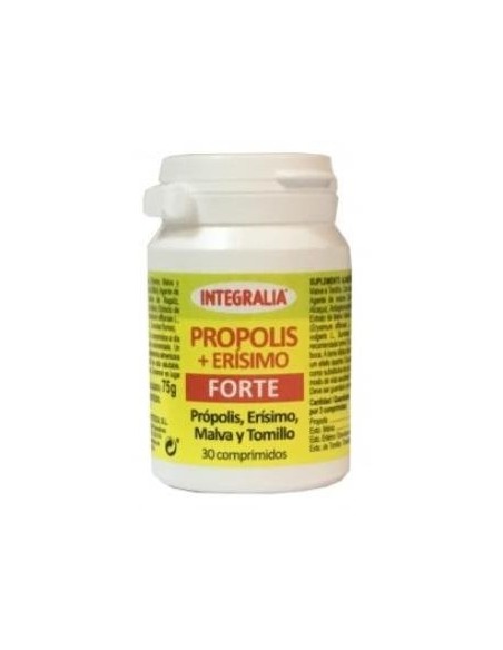Propolis + Erísimo Forte  30 Comprimidos de Integralia.