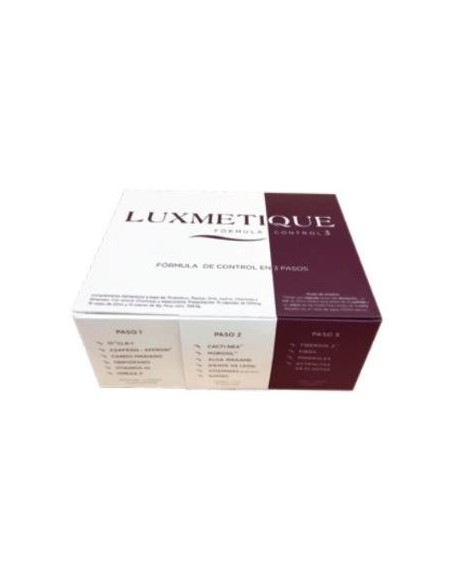 Luxmetique Formula Control 3 15Cap+15Viales+15Sbrs de Luxmet