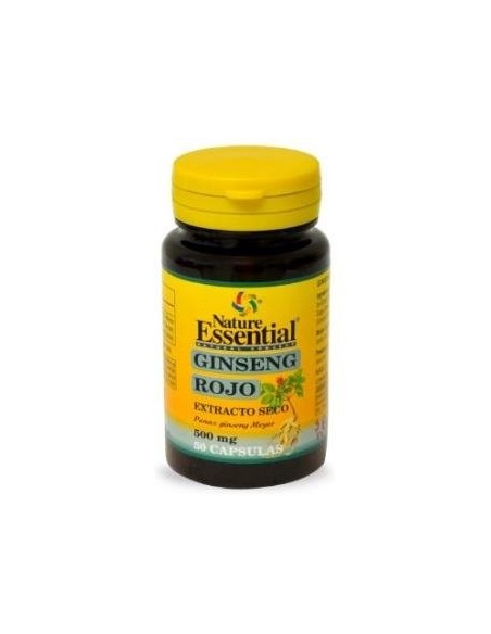 Ginseng rojo 500 mg. (ext. seco) 50 capsulas