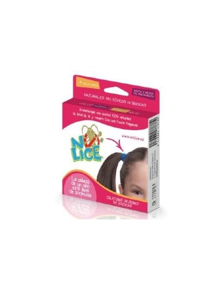 No Lice Coletero Anti-Piojos Rosa/Azul 4Ud. de No Lice