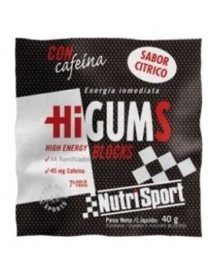 Higums Sabor Citrico Con Cafeina Expositor 20Bolsa Nutrisport