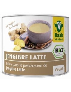 Jengibre Latte Polvo 70 Gramos Bio Sg Vegan Raab Vitalfood