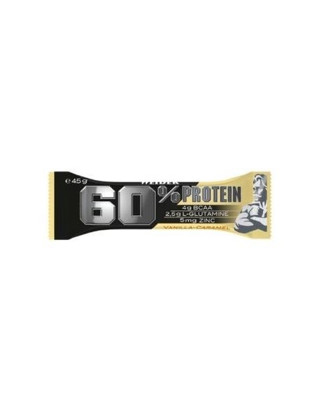 Weider Protein 60% Barritas Vainilla-Caramelo 24Ud de Weider