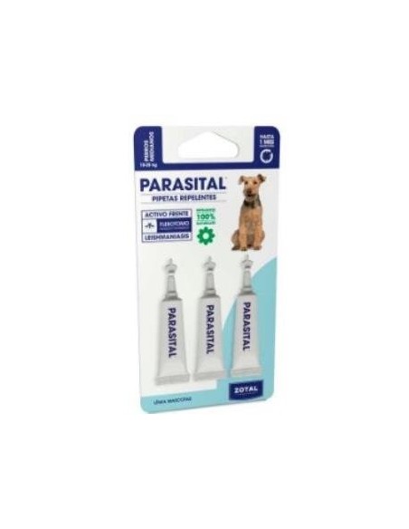 Parasital Pipeta Antiparasitario Perros Medianos Zotal Vet