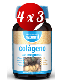 Pack 4X3 Colageno 600Mg. 90 Comprimidos de Dietmed.