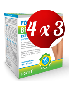 Pack 4x3 uds Fórmula Brasileira  60+60 Comprimidos De Dietmed