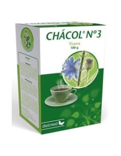 Pack 4X3 Tisana Nº3 Chacol 100Gr. de Dietmed.