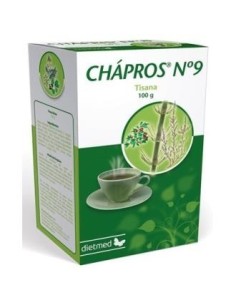 Pack 4X3 Tisana Nº9 Chapros 100Gr. de Dietmed.