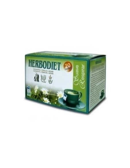 Pack 3X2 Herbodiet Inf. Suave Respirar 20Filtros de Novadiet