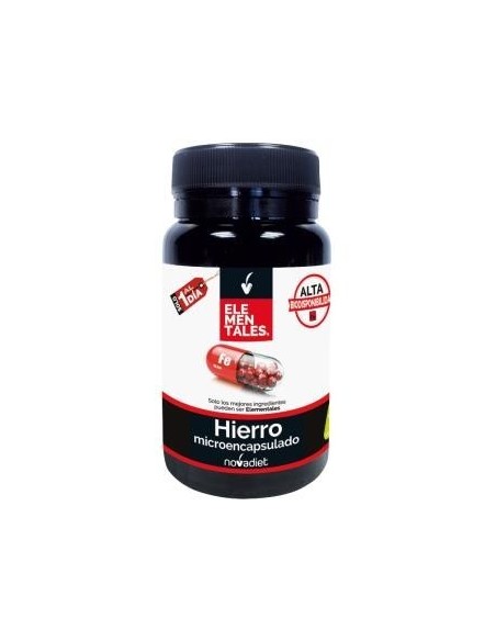 Pack 3X2 Hierro 60Cap. Elementales de Novadiet.