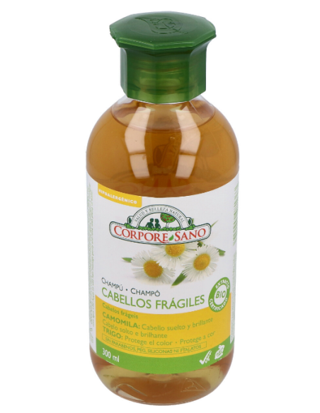 Champu Camomila Cabellos rubios y frágiles 300 ml de Corpore Sano
