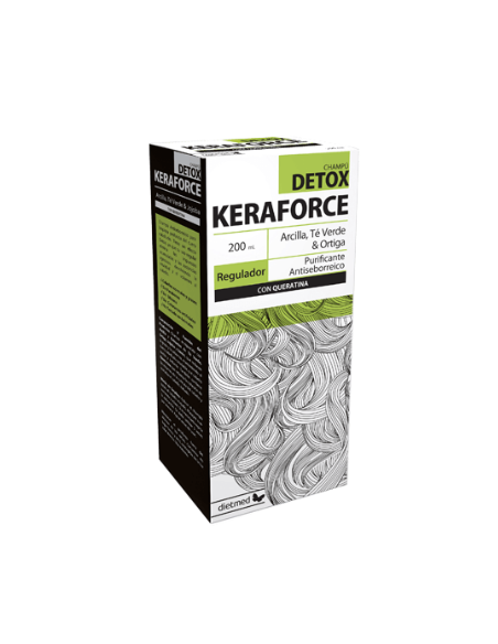 Keraforce Detox Champú 200 Ml De Dietmed