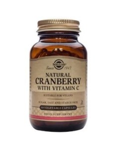 Arándano Rojo con Vitamina C  60 cápsulas vegetales Solgar