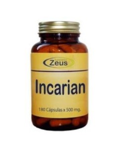 Incarian Uña De Gato 500Miligramos 180 Cápsulas  Zeus