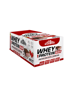 Caja Barrita Whey Protein Choco 35 Gr 25 Barritas de Vit.O.B