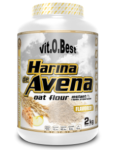 Harina De Avena Tarta De Manzana 2 Kg de Vit.O.Best