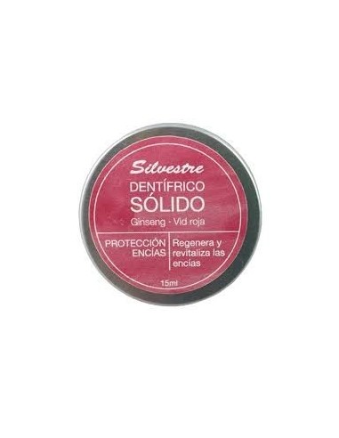 Dentifrico Solido Encias Vid/Ginseng 15Ml Roj de Silvestre