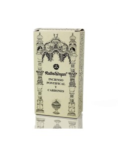 Incienso Pontifical Y Carbones Rahde 100 Gr de Radhe Shyam