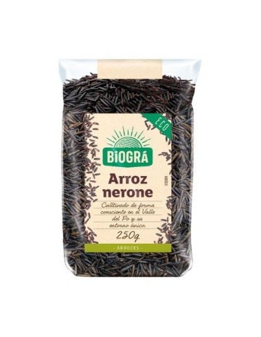Arroz Nerone 250G Biogra Bio de Biográ (Sorribas)