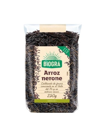 Arroz Nerone 250G Biogra Bio de Biográ (Sorribas)