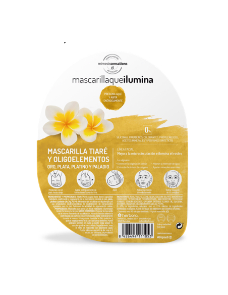 Mascarilla Que Ilumina 40 Ml de Herbora