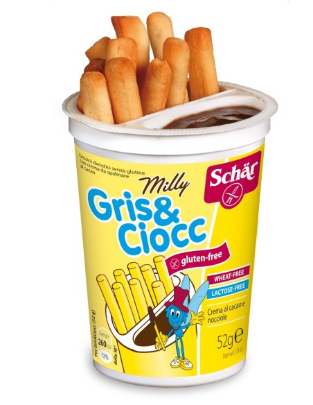 Palitos Milly Choco 12Uds. Sg Schar