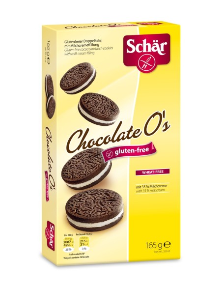 Galletas Chocolate Os 165 Gramos Sg Schar