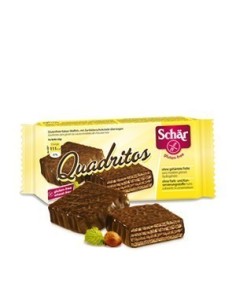 Quadritos Barquillos Al Cacao 40 Gramos Sg** Schar