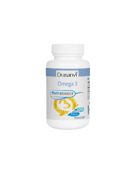 Omega 3 1000Mg Bote 100 Perlas Nutrabasicos Drasanvi