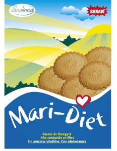 Galletas Mari Diet Omega 3 180 gramos S/A de Sanavi