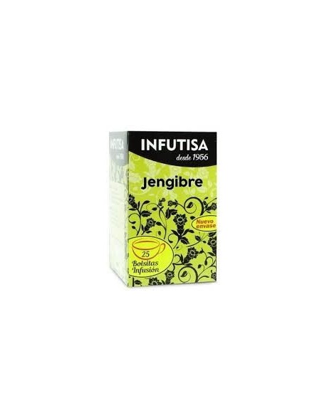 Jengibre Infusion 25  Bolsitas Infutisa