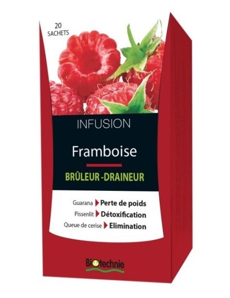 Infusion Cetona Frambuesa 20 Filtros de Biotechnie
