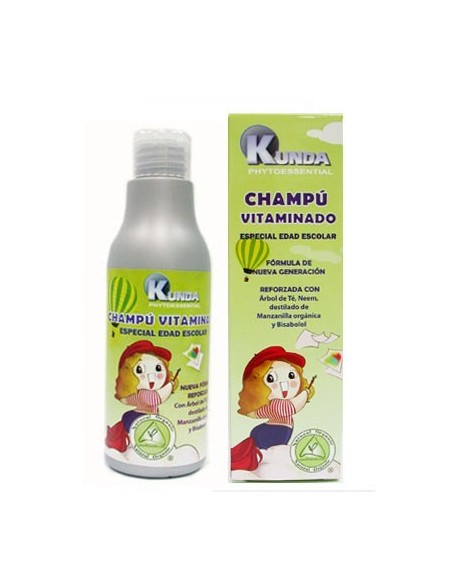 Champu Vitaminado Especial Edad Escolar 250 Ml de Kunda