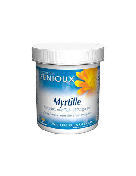 Arandano 280Mg. (Mirtilo) 200Cap. de Fenioux