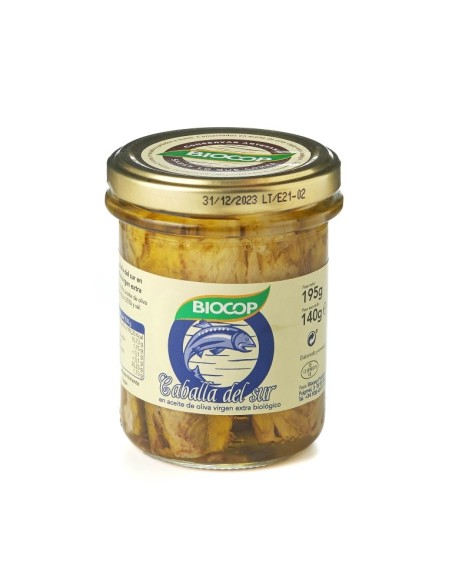 Filetes De Caballa 195 Gramos Bio Biocop