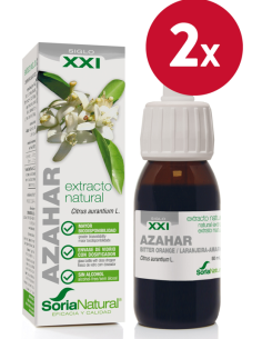 Pack de 2 ud Ext. Azahar Xxi 50Ml. S/Al de Soria Natural
