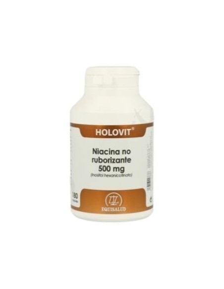 Holovit Niacina No Ruborizante 500Mg. 180Cap. de Equisalud