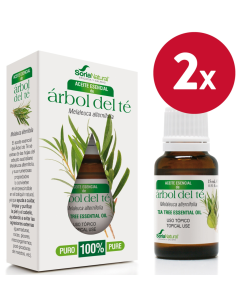 Pack de 2 Aceite Esencial de Arbol de Te 15 ml de Soria Natural