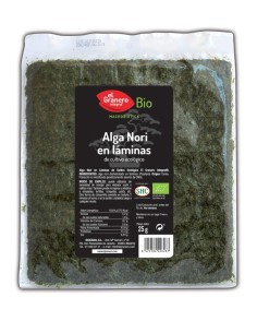 Alga Nori En Laminas Bio, 25 G de El Granero Integral