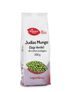 Judia Mungo (Soja Verde) Bio, 500 G de El Granero Integral