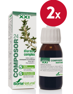 Pack de 2 ud Composor 24 Diuracin Complex Xxi 50Ml. de Soria Natural